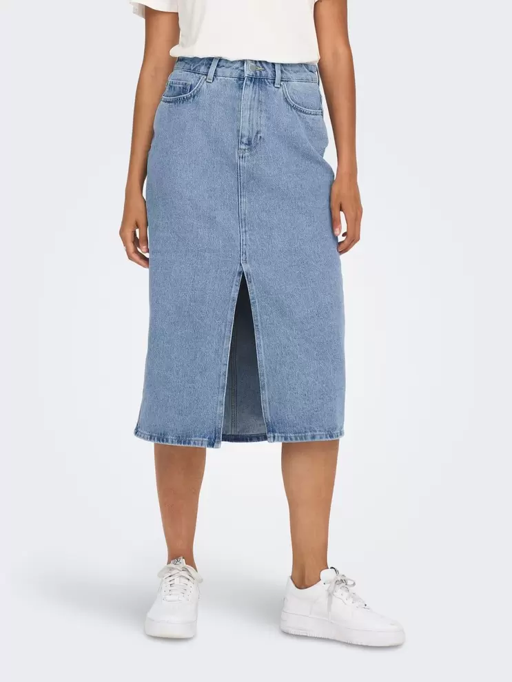 Oferta de ONLBIANCA Falda vaquera por 39,99€ en ONLY