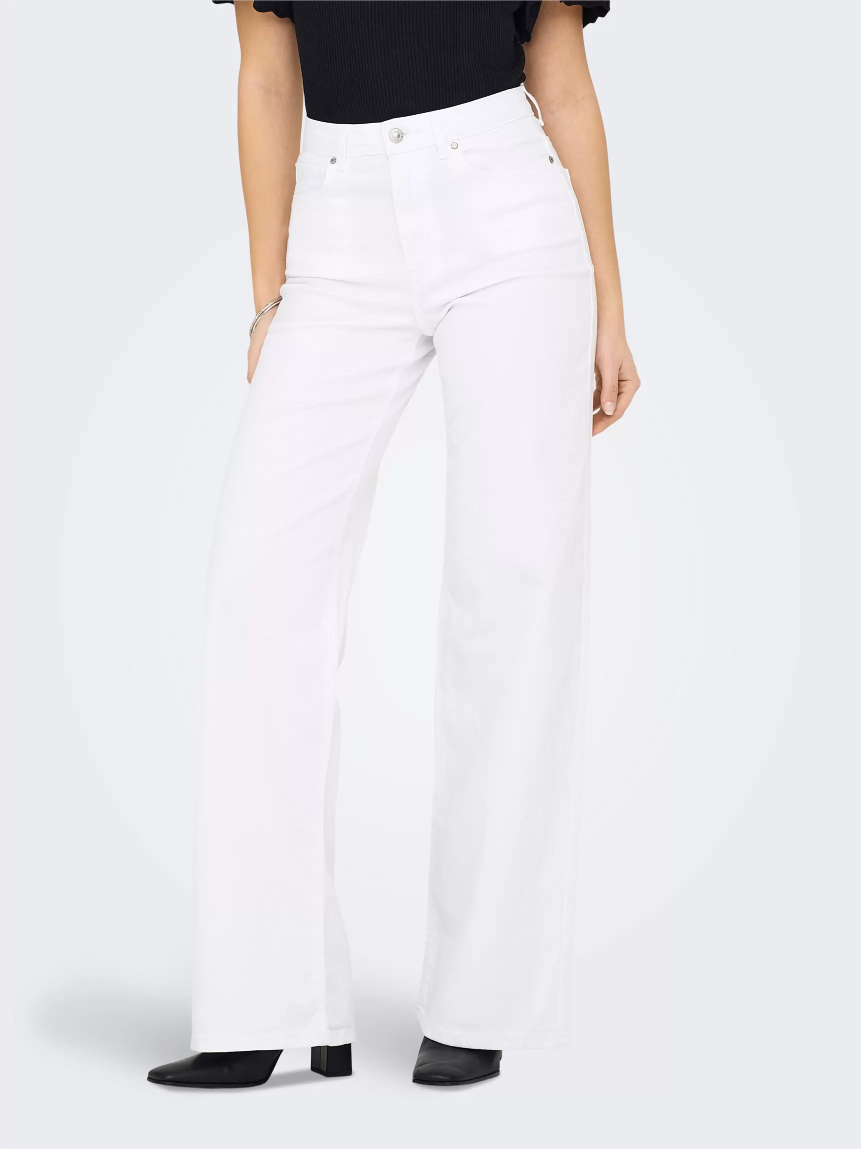 Oferta de ONLMADISON Cintura alta Corte wide leg Vaqueros por 49,99€ en ONLY