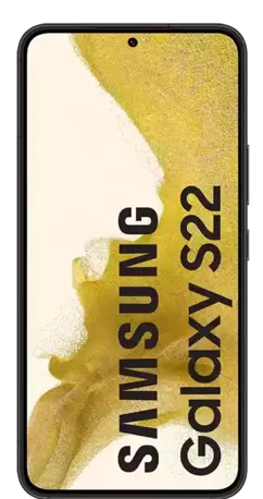 Oferta de Samsung Galaxy S22 5G 128GB negro por 150€ en Orange