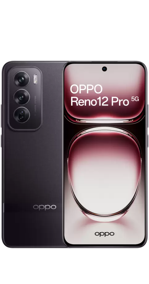 Oferta de OPPO Reno12 Pro 5G 512 GB negro por 210€ en Orange