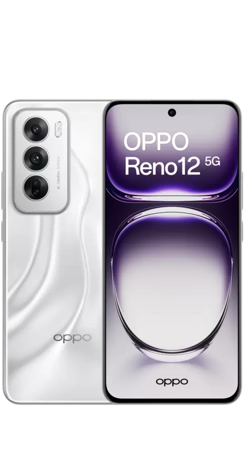Oferta de OPPO Reno12 5G 256 GB gris por 150€ en Orange