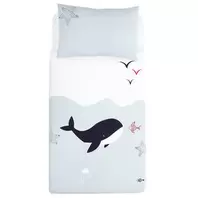 Oferta de Juego de cama con funda nórdica y funda de almohada "Pretty sea" por 20€ en Orchestra