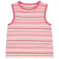 Oferta de Top de punto crochet efecto calado para niña por 7€ en Orchestra