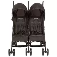 Oferta de Carrito de bebé doble - Negro por 159,99€ en Orchestra