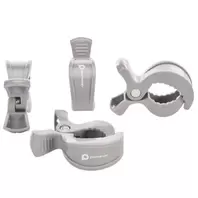 Oferta de Pack de 4 pinzas universales para silla de paseo gris por 3€ en Orchestra