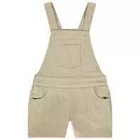 Oferta de Pelele corto de terciopelo de canalé para niña por 10€ en Orchestra