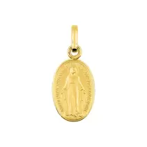 Oferta de Medalla de la virgen milagrosa de oro amarillo de 18K por 162,5€ en Oro Vivo