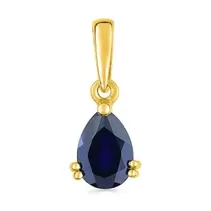Oferta de Colgante de oro amarillo de 18K y zafiro por 479,2€ en Oro Vivo