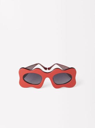 Oferta de Square Acetate Sunglasses por 39,99€ en Parfois