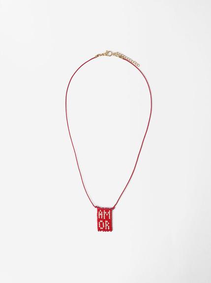 Oferta de Flower Bead Necklace - Online Exclusive por 12,99€ en Parfois