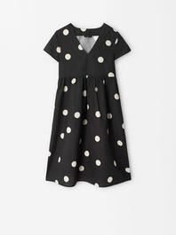 Oferta de Polka Dot Cotton Dress por 35,99€ en Parfois