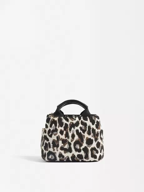 Oferta de Leopard Print Mini Tote Bag por 25,99€ en Parfois