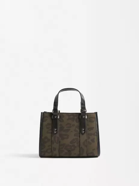 Oferta de Leopard Print Tote Bag por 23,99€ en Parfois