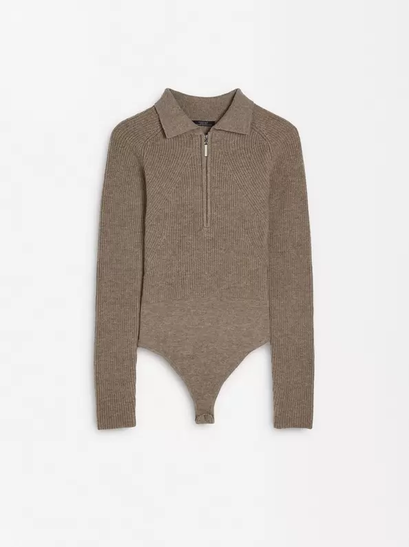 Oferta de Wool-Knit Bodysuit por 35,99€ en Parfois