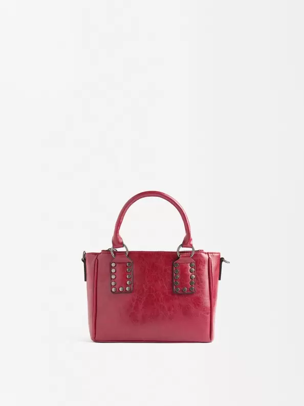 Oferta de Tote Bag With Studs por 27,99€ en Parfois