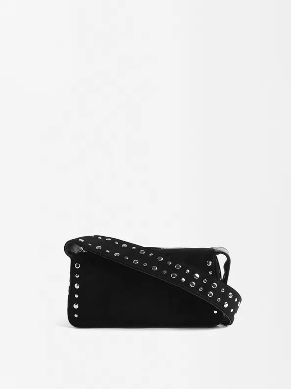 Oferta de Online Exclusive - Leather Shoulder Bag With Studs por 39,99€ en Parfois