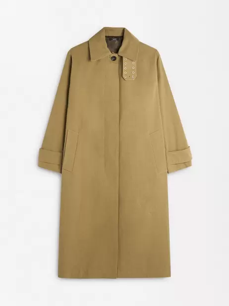 Oferta de Long Cotton Coat por 69,99€ en Parfois