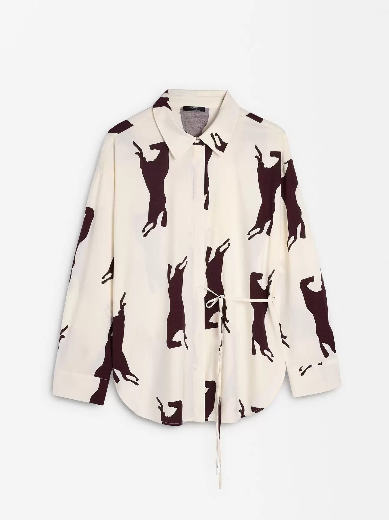 Oferta de Printed Long-Sleeve Shirt por 32,99€ en Parfois