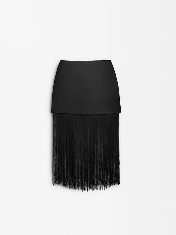 Oferta de Short Skirt With Fringes por 35,99€ en Parfois