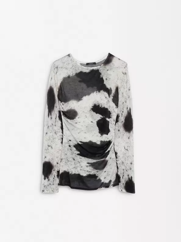 Oferta de Animal Print Knit Sweater por 23,99€ en Parfois