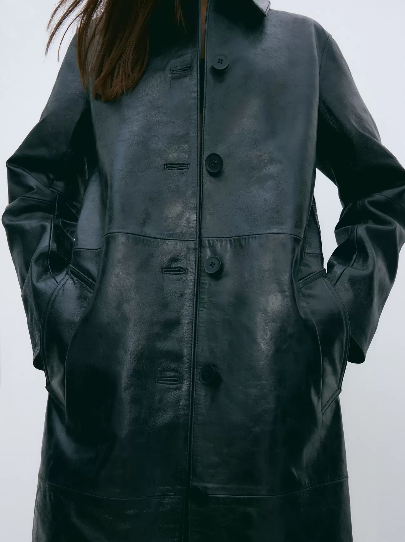 Oferta de Long Coat With Pockets por 199,99€ en Parfois