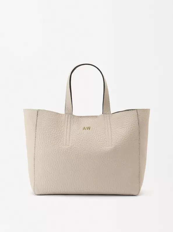 Oferta de Personalized Leather Tote Bag por 49,99€ en Parfois