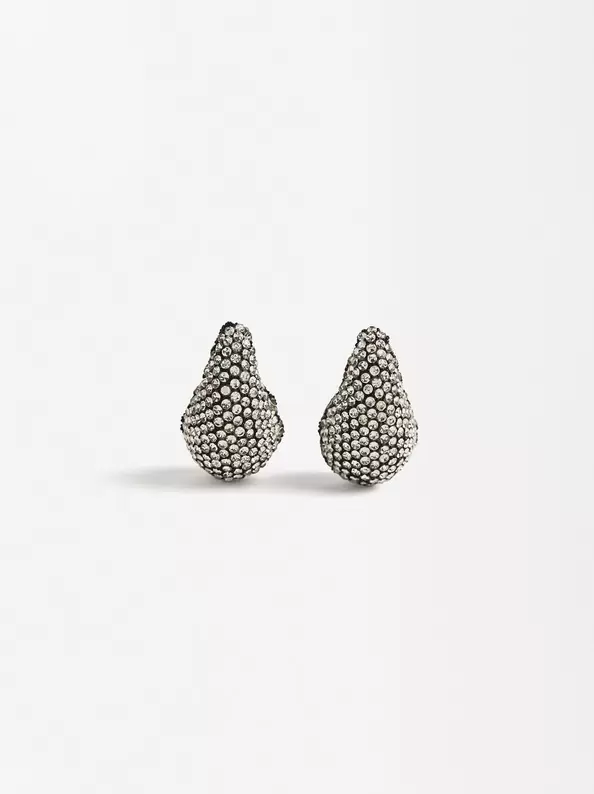 Oferta de Drop Earrings With Crystals por 12,99€ en Parfois