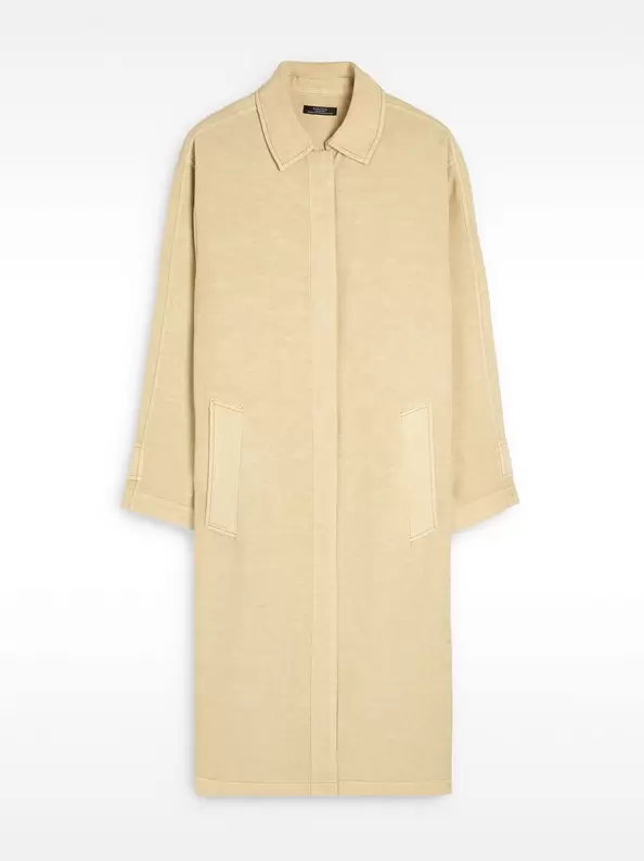Oferta de Trench coat with linen por 69,99€ en Parfois
