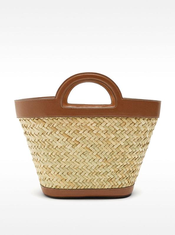 Oferta de Raffia tote bag with crossbody strap M por 35,99€ en Parfois
