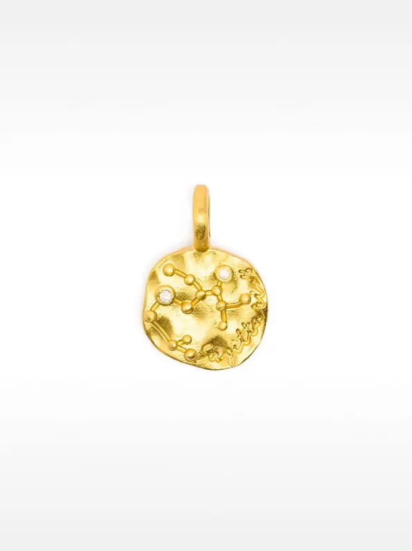 Oferta de SAGITTARIUS constellation medal 18k gold plated por 15,99€ en Parfois