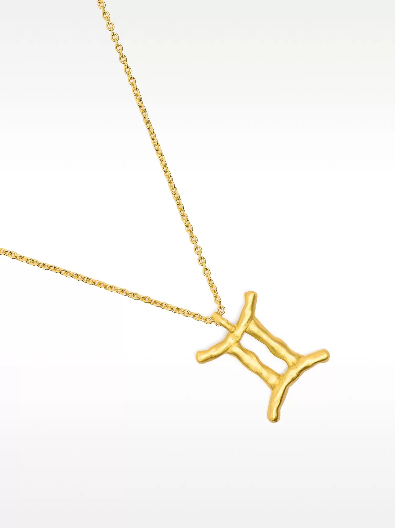 Oferta de GEMINI zodiac necklace 18k gold plated por 25,99€ en Parfois