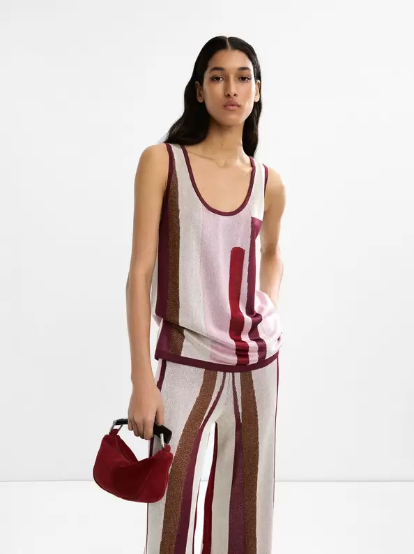 Oferta de Jacquard knit top por 32,99€ en Parfois