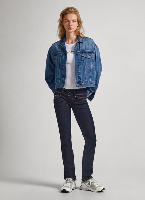 Oferta de LOW-RISE REGULAR FIT JEANS - VENUS por 85€ en Pepe Jeans