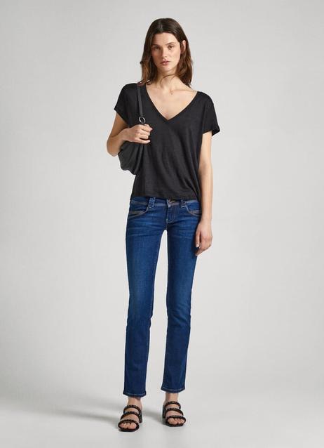 Oferta de LOW-RISE SLIM FIT JEANS - VENUS por 99€ en Pepe Jeans