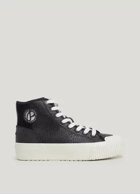 Oferta de HIGH-CUT TRAINERS WITH SUEDE DETAILS por 79,9€ en Pepe Jeans