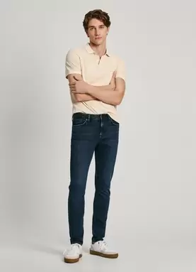 Oferta de SKINNY FIT MID-RISE JEANS - FINSBURY por 99€ en Pepe Jeans