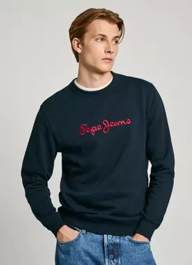 Oferta de REGULAR FIT CREW NECK SWEATSHIRT por 69,9€ en Pepe Jeans