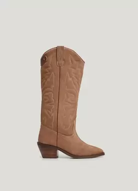 Oferta de SUEDE COWBOY BOOTS por 190€ en Pepe Jeans