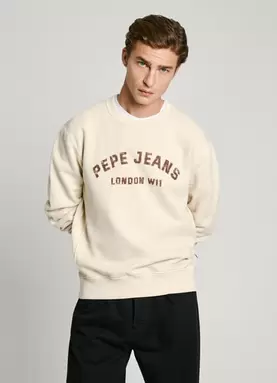 Oferta de REGULAR FIT CREW NECK SWEATSHIRT por 79,9€ en Pepe Jeans