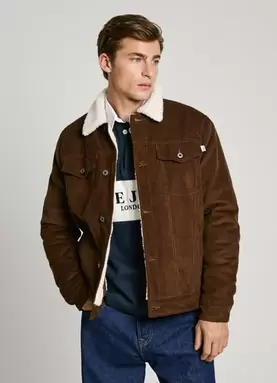 Oferta de CORDUROY JACKET por 160€ en Pepe Jeans