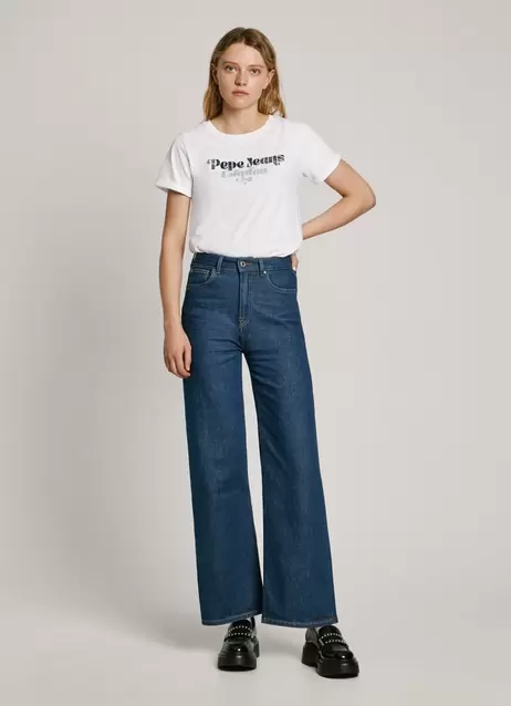 Oferta de HIGH-RISE STRAIGHT FIT JEANS - LEXA por 69,9€ en Pepe Jeans