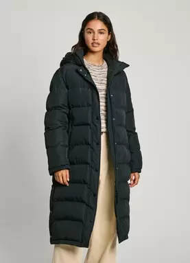 Oferta de LONG WATERPROOF PUFFER JACKET por 230€ en Pepe Jeans