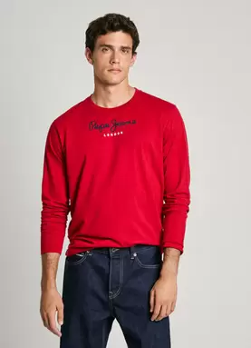 Oferta de REGULAR FIT LONG-SLEEVE T-SHIRT por 35€ en Pepe Jeans