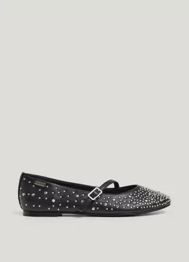 Oferta de STUDDED BALLET FLATS por 110€ en Pepe Jeans