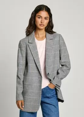 Oferta de HOUNDSTOOTH BLAZER por 150€ en Pepe Jeans