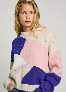 Oferta de CREW NECK KNITTED JUMPER por 89,9€ en Pepe Jeans