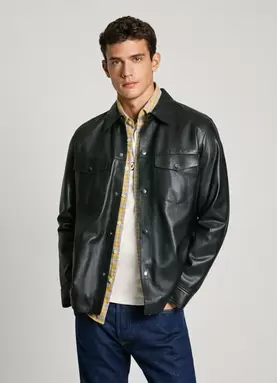 Oferta de LEATHER JACKET por 220€ en Pepe Jeans