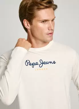 Oferta de REGULAR FIT LONG-SLEEVE T-SHIRT por 35€ en Pepe Jeans