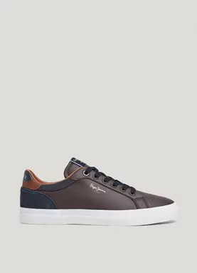 Oferta de CLASSIC TRAINERS WITH SUEDE DETAILS por 69,9€ en Pepe Jeans