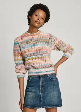 Oferta de OPEN KNIT JUMPER por 53,94€ en Pepe Jeans